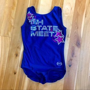 AM “NH State Meet” Gymnastics leotard